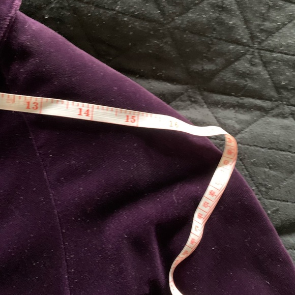 Vintage custom made velvet car coat - lined - Picture 6 of 10